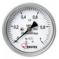 ДМ8008-ВУф ОШ 2,5 МПа кт.1,0 M20х1,5 ГЛИЦЕРИН УТ000016488