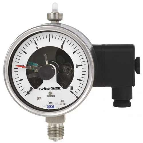 233.50.100 -1...9 bar G1/2" 821.21-S ЭКМ Нерж.Силикон УТ000002637