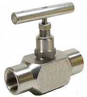 15нж67бкМ Клапан игольчатый 12Х18Н10Т Ду15мм, Ру4,0МПа G1/2"(В)-G1/2"(В) УТ000019227