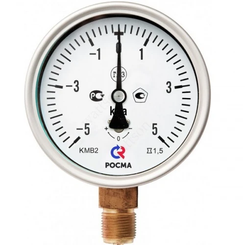 КМВ-22Р -0,8...+0,8 kPа.G1/2".1,5 Тягонапоромер УТ000019489