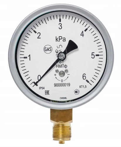 НМПф 25 кПа.М20х1,5 кл.1,5 IP54 Напоромер УТ000016283