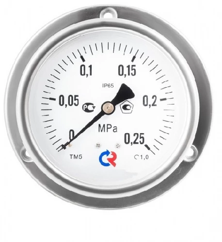 ТМ-520ТКП.00(0-2,5)MPa.G1/2".150С.1,0 ФОШ  СИЛИКОН УТ000003891
