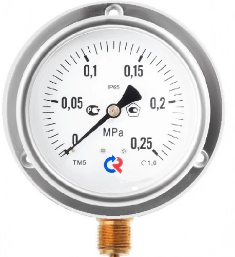 ТМВ-520РКТ.00(-0,1+0,15)MPa.Ф.M20х1,5.1,0 Зад. Фланец  ГЛИЦЕРИН УТ000014294
