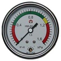 ТМ-60 -60 mbar-1,5-У3 ОШ G1/4'' Тягомер УТ000019215